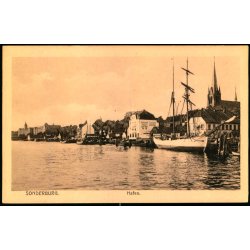 Sonderborg - Hafen - Verlag Th. Lau 420 - Ubrugt