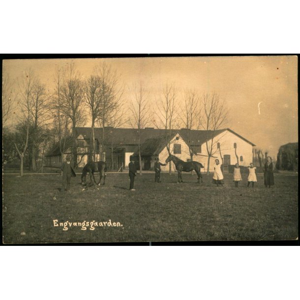 Engvangsgaarden - Fotokort u/n 