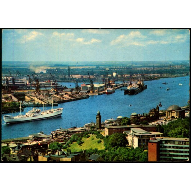 Hamburg - Hafen und Werftanlagen - 4599 - Ubrugt