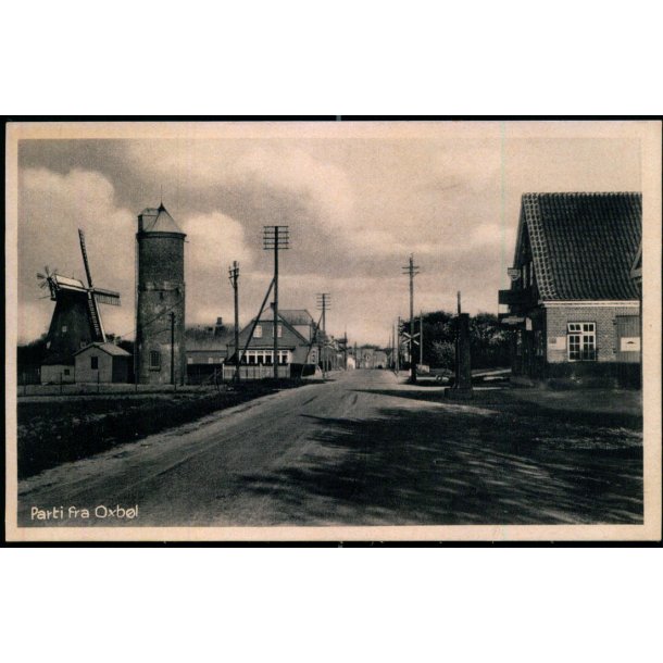 Parti fra Oxb�l - P.Pedersen 75891 - Ubrugt