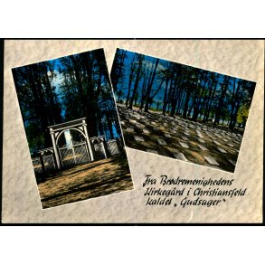 Fra Br�dreminighedens Kirkeg�rd i Christiansfeld kaldet 