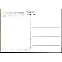 Hawker Tempest II - Pr533 - u/n - Ubrugt