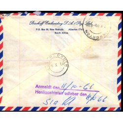 Luftpost Brev fra Malta - Rekomaderet - 20 - 10 - 92 - Anmeldt 23- 10 - 92