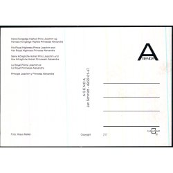 Prins Joachim og prinsesse Alexandra Bryllup - Agenda 217 - Ubrugt