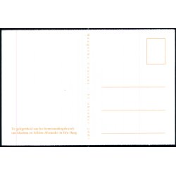 Prins Willem Alexander - Maxima - Haagsche u/n - Ubrugt