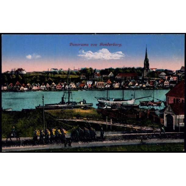 Panorama von Sonderburg - 2817 - Ubrugt