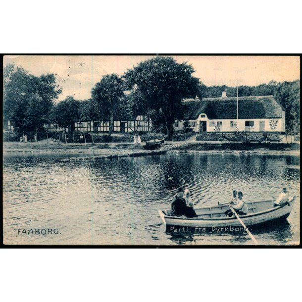 Faaborg - Parti fra Dyreborg - Stender 16804 - Brugt