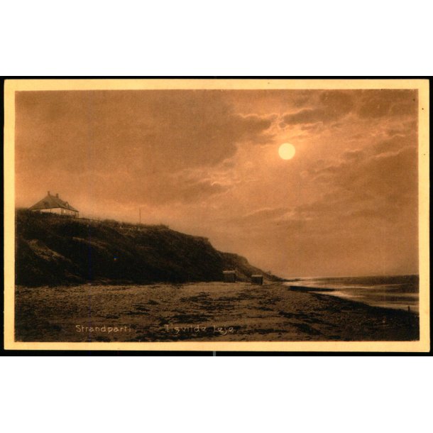 Strandparti -  Tisvilde Leje - Albert Jensens Bogh. 24618