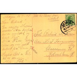 Skagen - Maaneskinsbillede - Havnen -  Skagen Kortforlag 28275 - Brugt