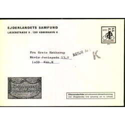 Brev - Retur Afs. -  Brugt