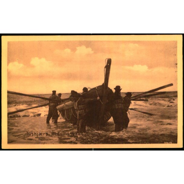 Tuskj�rs Redningsbaad - H. Riegels Bogh. u/n - Ubrugt