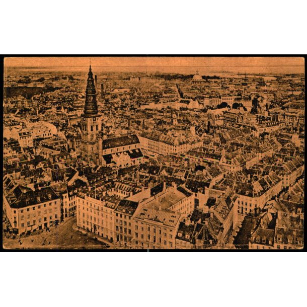 K�benhavn - Udsigt fra Christiansborg - 12006