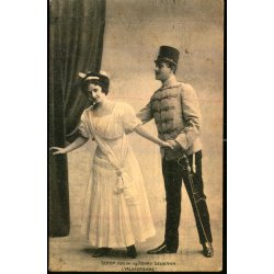 Gerda Krum og Henry Seemann i Valsedrmme  - Alex Vincent 1673 - Brugt