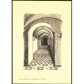 Munkegangen - Nyk�bing F. Kirke - Plantryk u/n - Ubrugt
