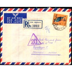 Luftpost Brev fra Malta - Rekomaderet - 20 - 10 - 92 - Anmeldt 23- 10 - 92