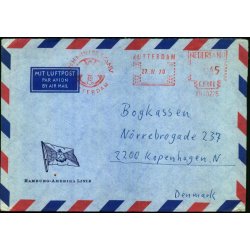 Luftpost Brev fra Holland til Danmark 27 - 4 - 70