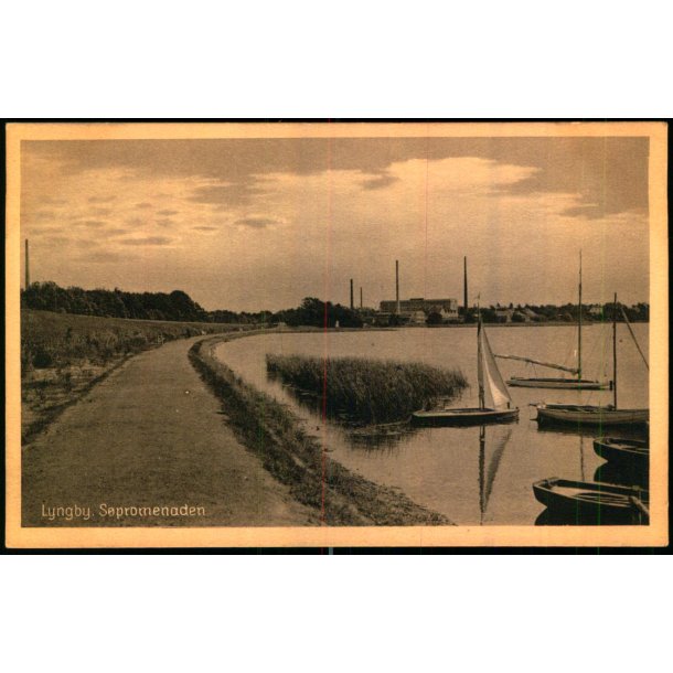 Lyngby - S�promenaden - Henriksens Bogh. 55145 