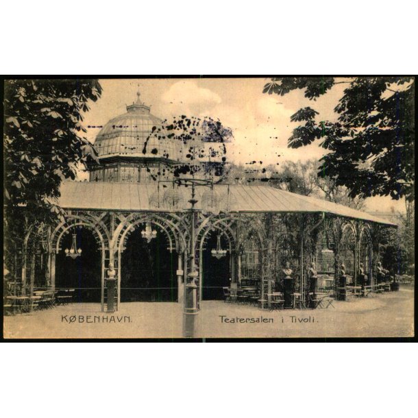 Kbenhavn - Teatersalen i Tivoli - Stender 3195 - Brugt