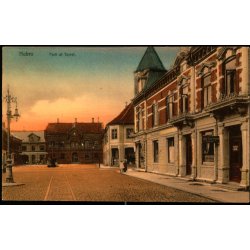 Hobro - Parti af Torvet - Kull - Hamburg u/n