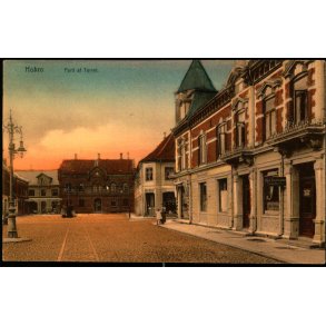 Hobro - Parti af Torvet - Kull - Hamburg u/n