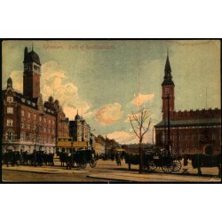Kbenhavn -  Parti af Rdhuspladsen - K. 691 - Brugt