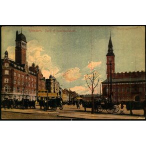 Kbenhavn -  Parti af Rdhuspladsen - K. 691 - Brugt