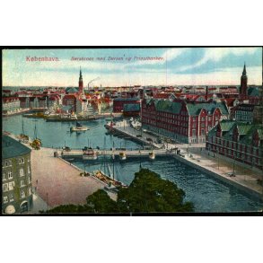 K�benhavn - B�rsbroen med B�rsen og Privatbanken  - Alex Vincent 134 - Ubrugt