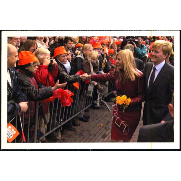 Prins Willem Alexander - Maxima - Haagsche u/n - Ubrugt