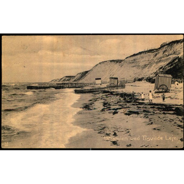 Stranden ved Tisvilde Leje - A. Jensens Bogh. u/n - Brugt