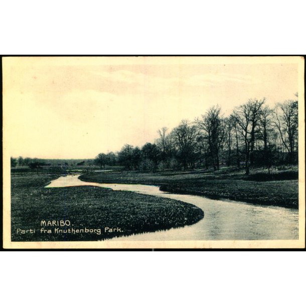 Maribo - Parti fra Knuthenborg Park. - Stender 5258 - Ubrugt
