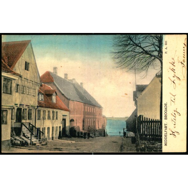  Middelfart - Brogade - P.A. 601 - brugt