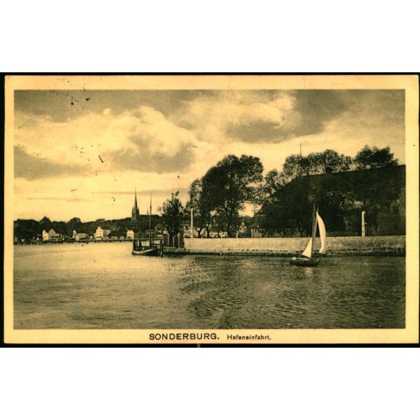 Sonderborg - Hafeneinfart - Verlag Alsenbuchhandlung 2 - Brugt