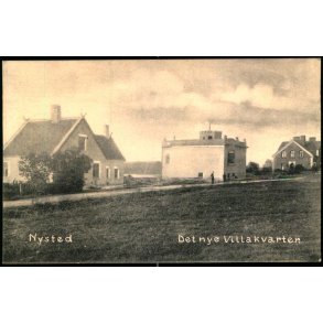  Nysted - Det nye Villakvarter  - E. Ross Svenningsens Papirh. u/n - Brugt