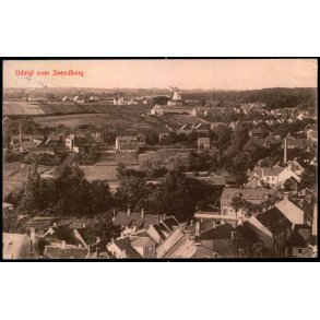 Udsigt over Svendborg - Johs. Broersens Forlag u/n - Brugt