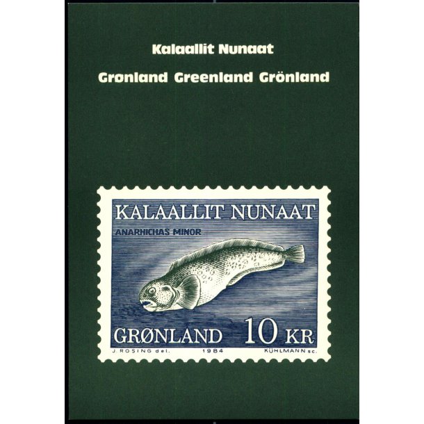 Havkat - Grnlands Post u/n - Ubrugt
