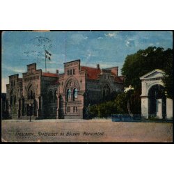 Fredericia - Raadhuset og B�lows Monument - J.A.F. 897 - Brugt