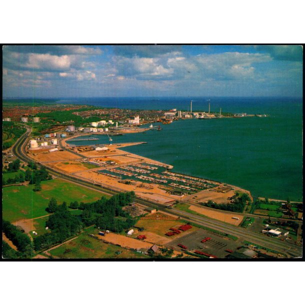 Fredericia - Udsigt over Havnen - Stender 149 703 033 - Ubrugt