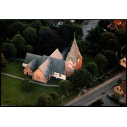 L�jt Kirkeby Kirke - Kastrup Luftfoto 89159 - Brugt