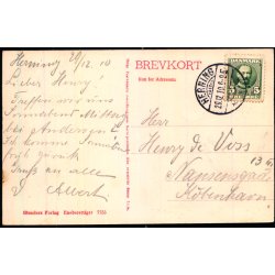 Herning - Parti fra �stre Anl�g - Stender 7775 - Brugt