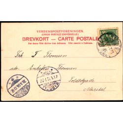 Faaborg - Udsigt fra Klokketaarnet - Eneret 2276 - Brugt