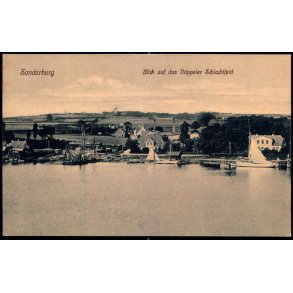 Sonderburg - Blick auf das D�ppler Schlachfeld - Alsen Buchhandlung 1513 - Ubrugt