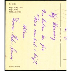 L�jt Kirkeby Kirke - Kastrup Luftfoto 89159 - Brugt