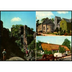 Bornholm - stermarie - Colbergs Bogh. 8705 - Ubrugt