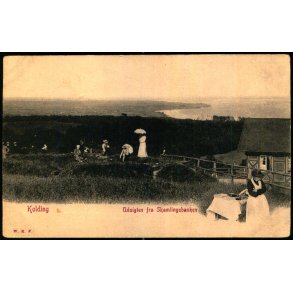 Kolding - Udsigten fra Skamlingsbanken - W.K.F. u/n - Brugt