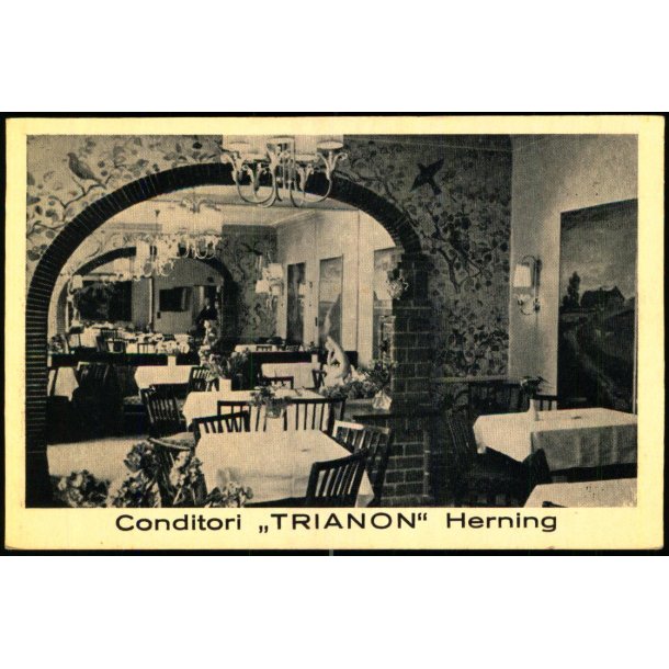 Conditori "Trianon" - Herning - M. Clausens Forlag u/n - Ubrugt