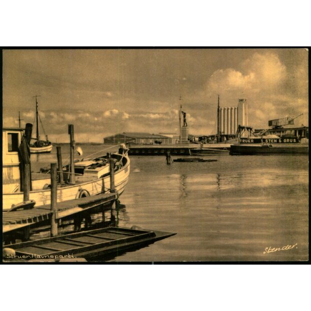 Struer - Havnen - Stender S. 622/17 - Ubrugt