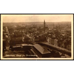 K�benhavn - Udsigt fra Christiansborg - 12006