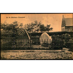 St.St.Blichers Gravsted - J.J.N. 9375 - Ubrugt