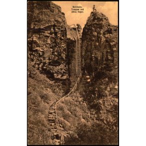 Bornholm - Trappen ved Johns Kapel - Frits Srensen 541 - Ubrugt