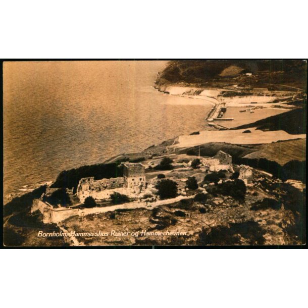 Bornholm - Hammershus Ruiner og Hammerhavnen - Colbergs Bogh. 6045 - Ubrugt